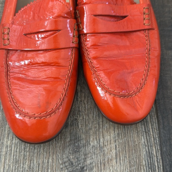 Women’s J Crew Size 7 Patent Leather Loafers - Picture 5 of 5